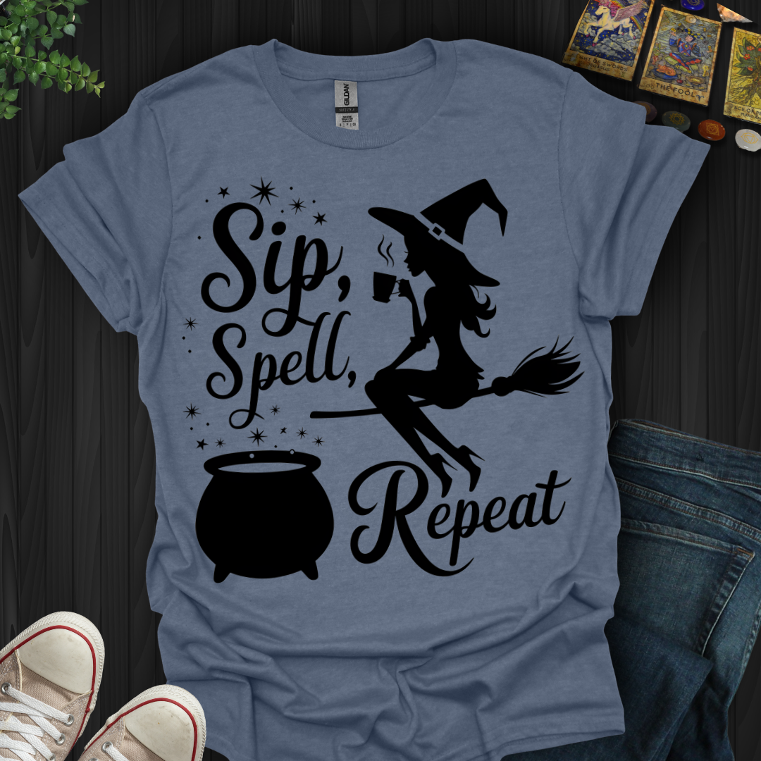 Sip, Spell, Repeat T-Shirt