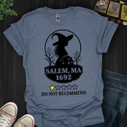 Salem, 1692 – One Star Review T-Shirt