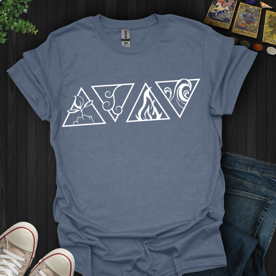 4 Elements (White) T-Shirt