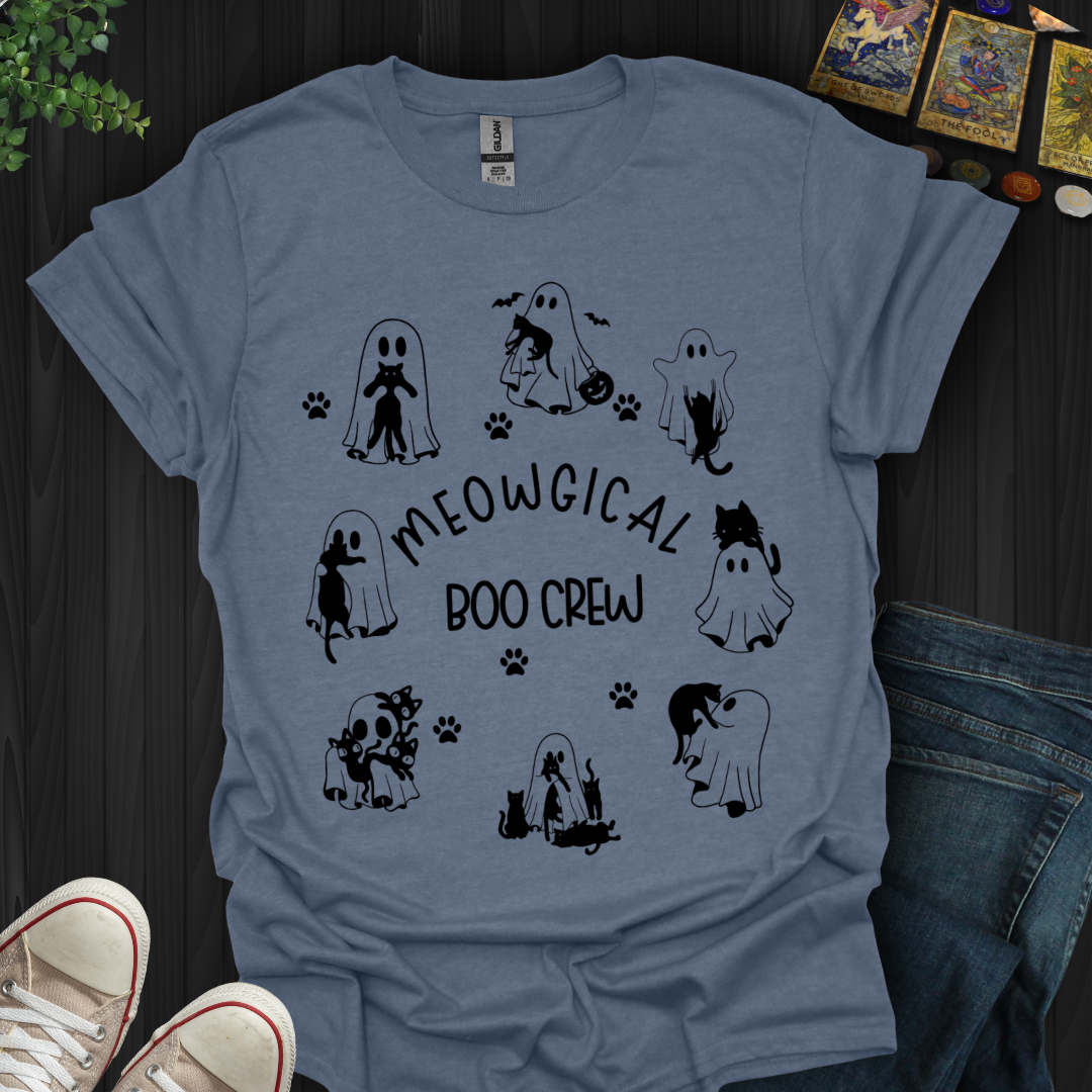 Meowgical Boo-Crew T-Shirt