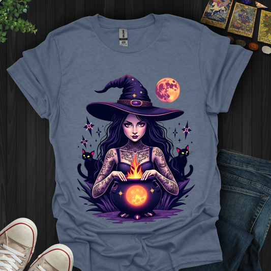 Cauldron Witch T-Shirt