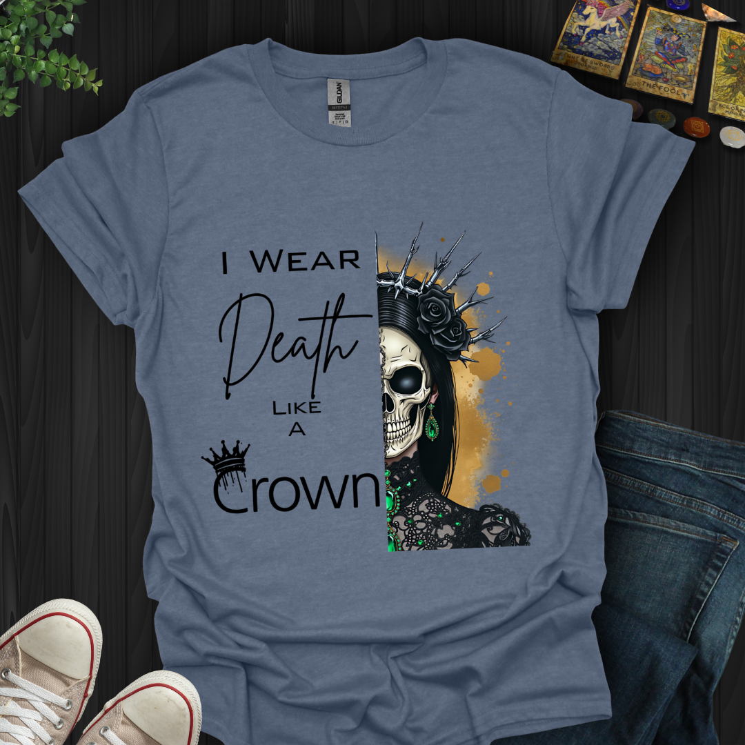 Crowned in Thorns. Ruled by No One. T-Shirt
