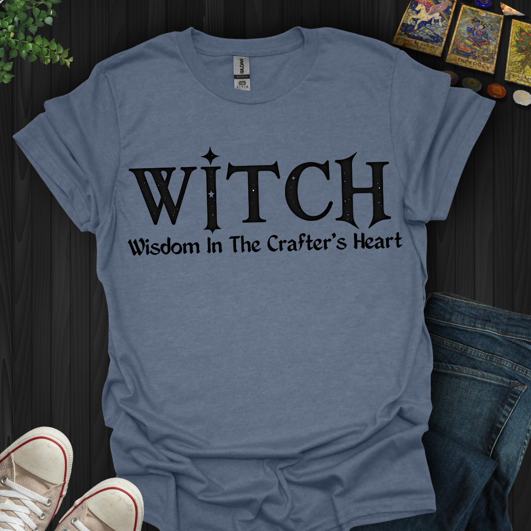 Wisdom In The Crafter's Heart T-shirt