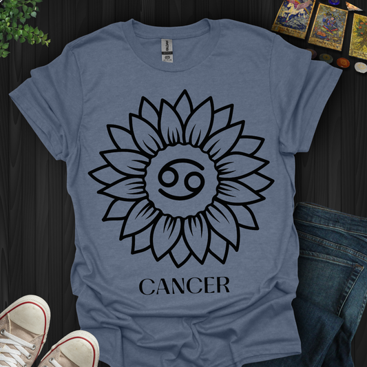 Cancer Sunflower T-Shirt