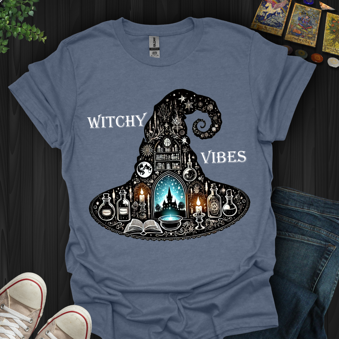 Witchy Vibes Hat T-Shirt