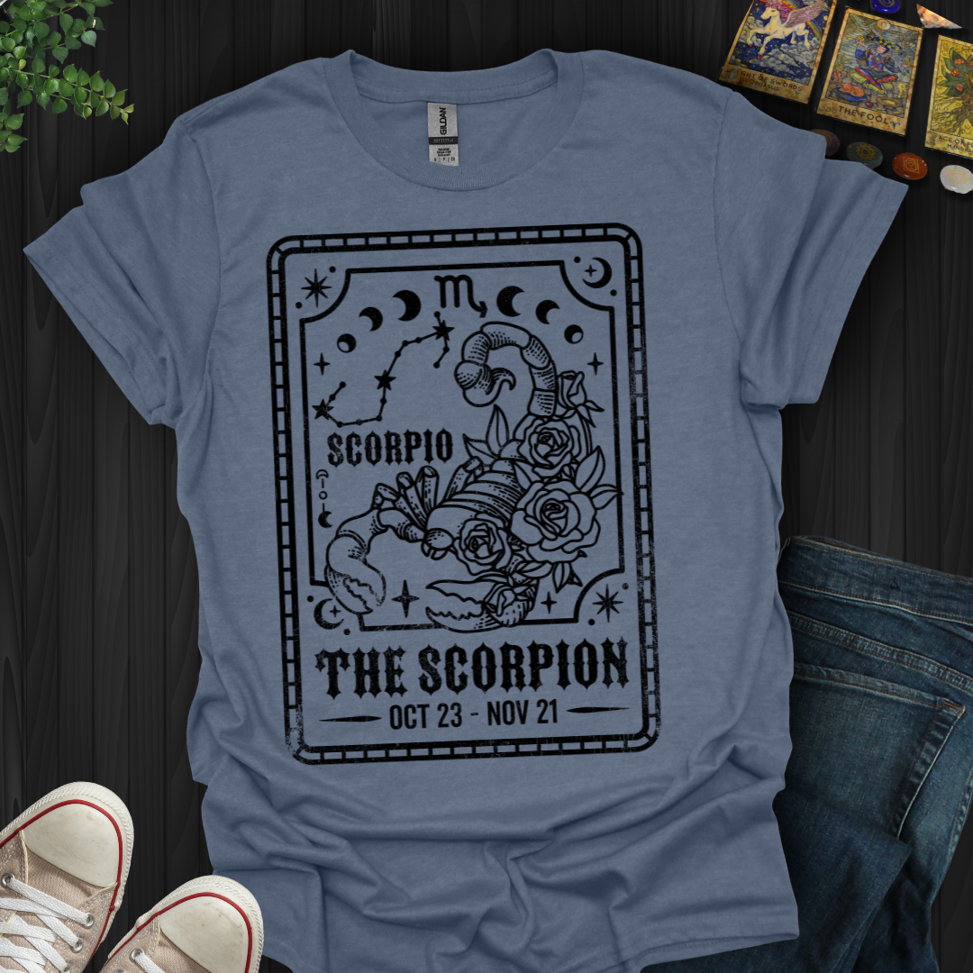 Scorpio: The Rose & The Sting T-Shirt