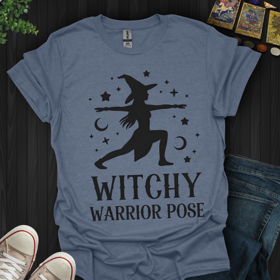 Witchy Warrior Pose T-Shirt