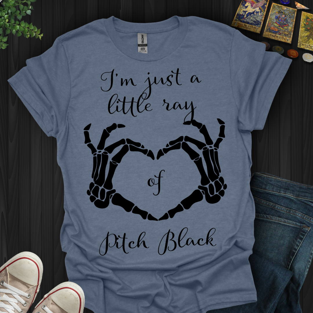 Little Ray Of Pitch Black (black) T-Shirt