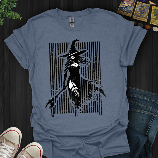 Bar Code Witch T-Shirt
