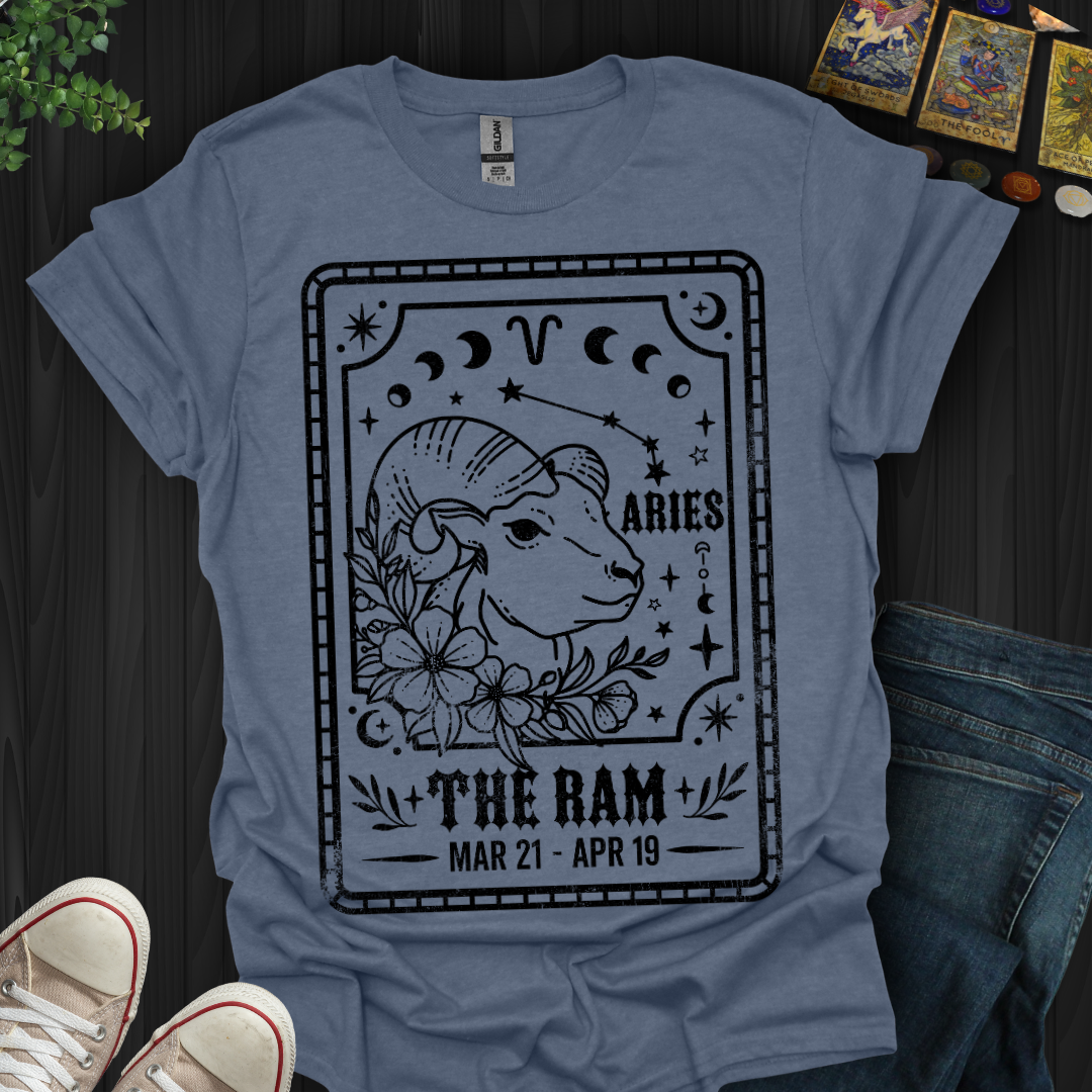 Aries: The Cosmic Firestarter T-Shirt