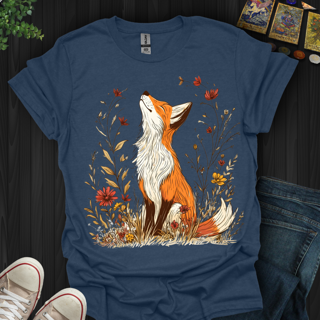 Boho Enchanted Fox T-Shirt