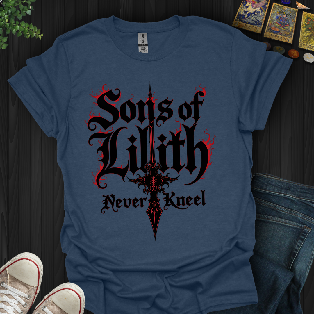 Sons of Lilith- Never Kneel T-Shirt