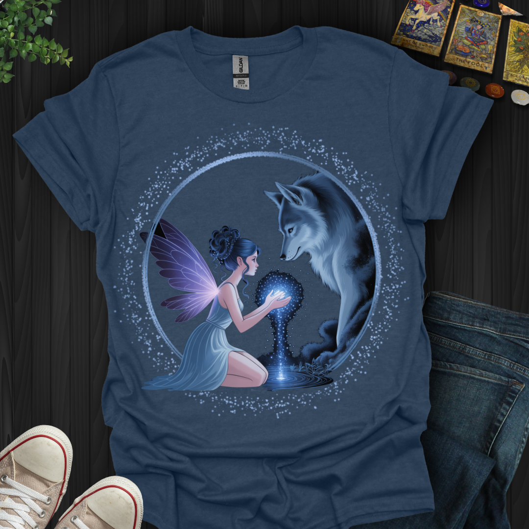Fairy And Wolf T-Shirt