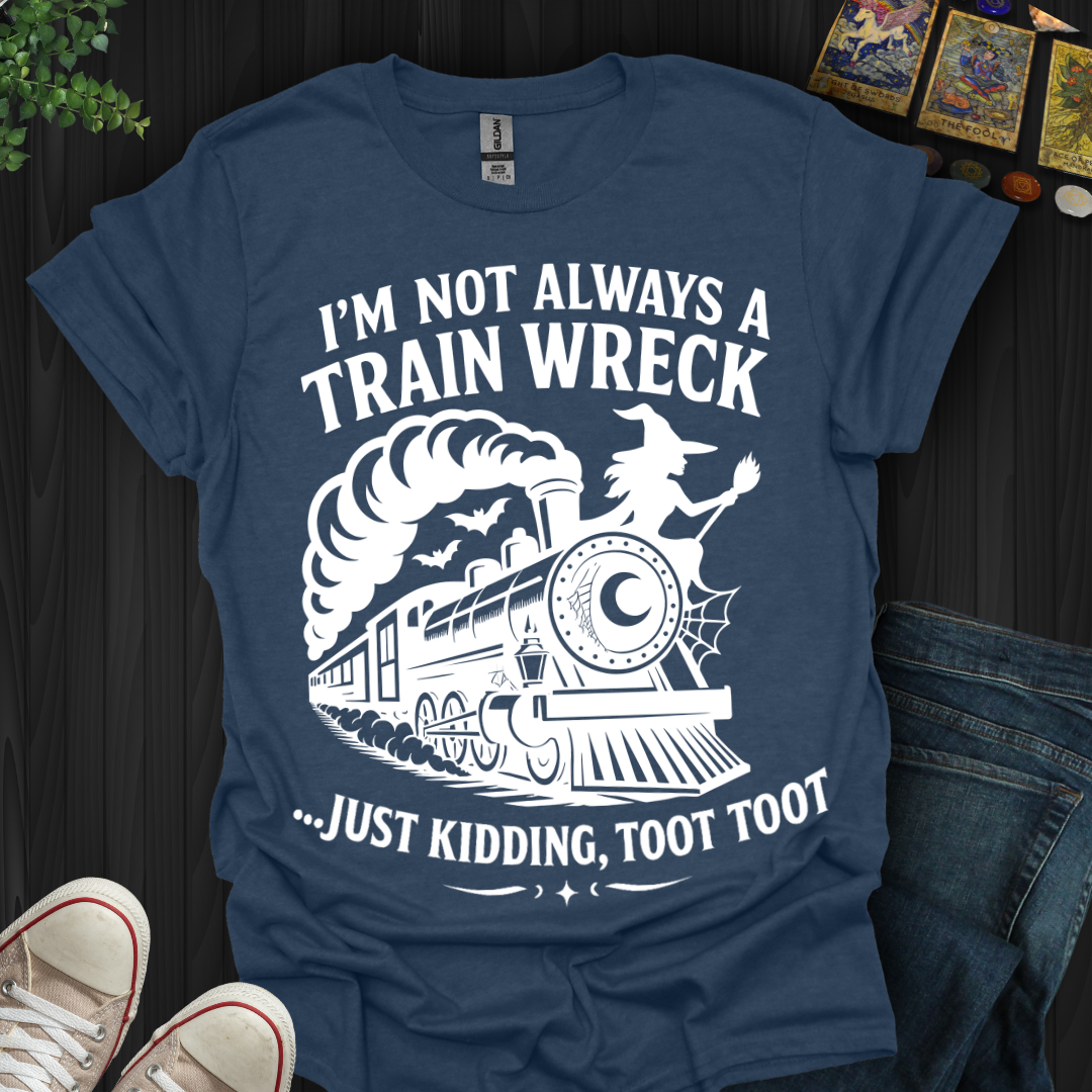 Train Wreck Witch T-Shirt