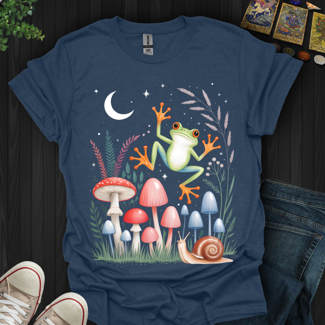 Frogs, Fungi & Good Vibes T-Shirt