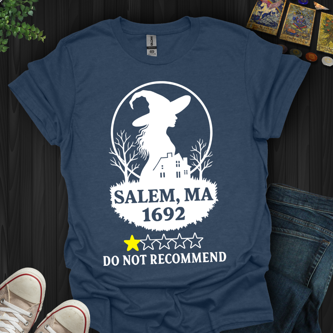 Salem, 1692 – One Star Review T-Shirt