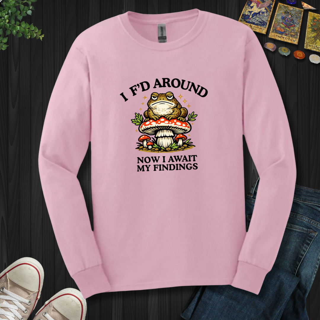 Await My Findings- Long Sleeve