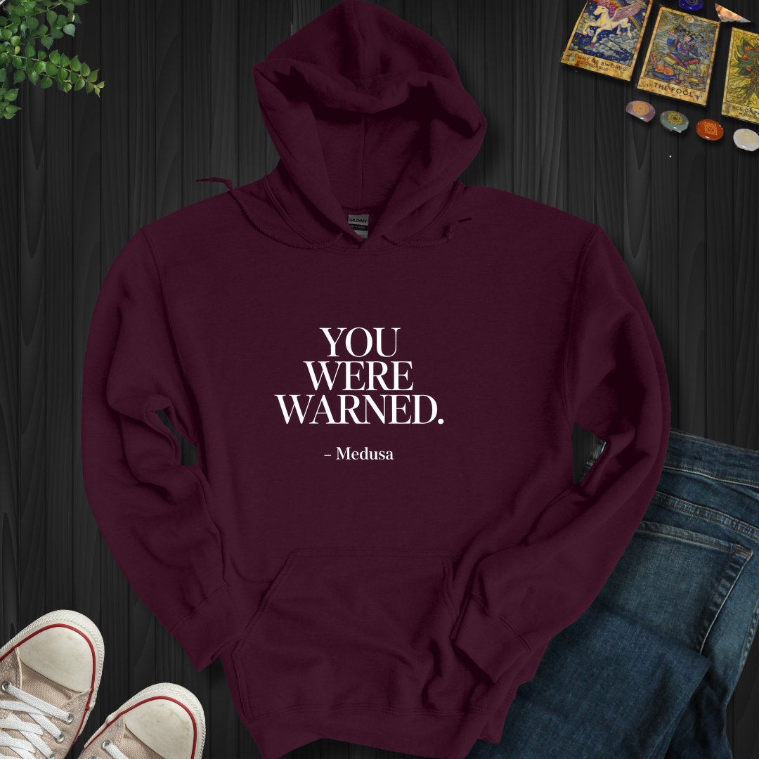 You Were Warned Hooded Sweatshirt