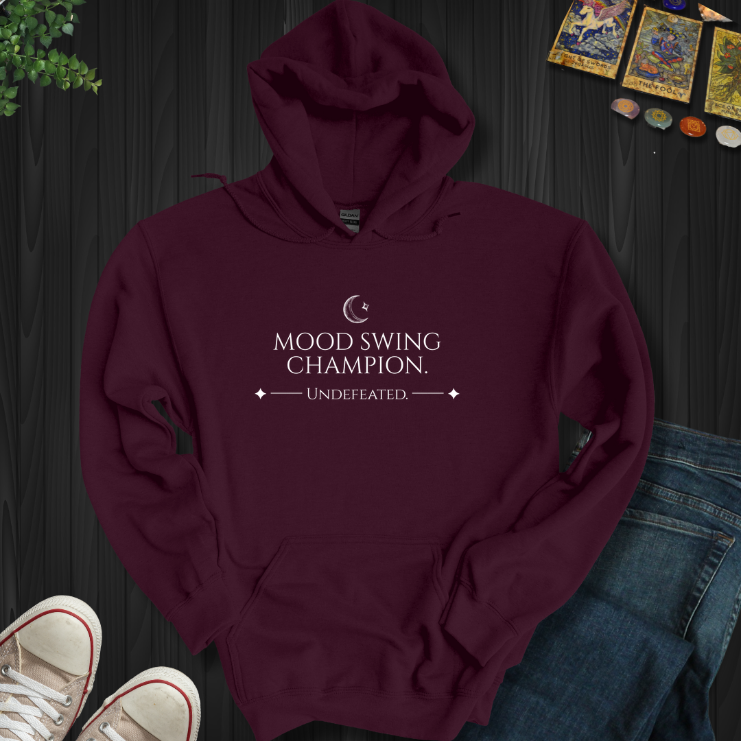 Mood Swing Champion- Hooded Sweatshirt
