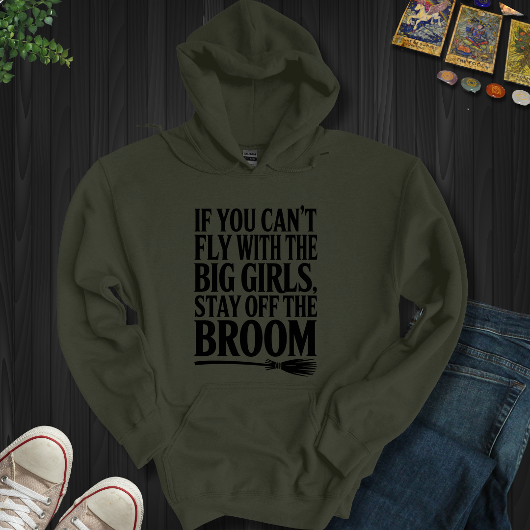 Fly With The Big Girls Hooded Sweatshirt