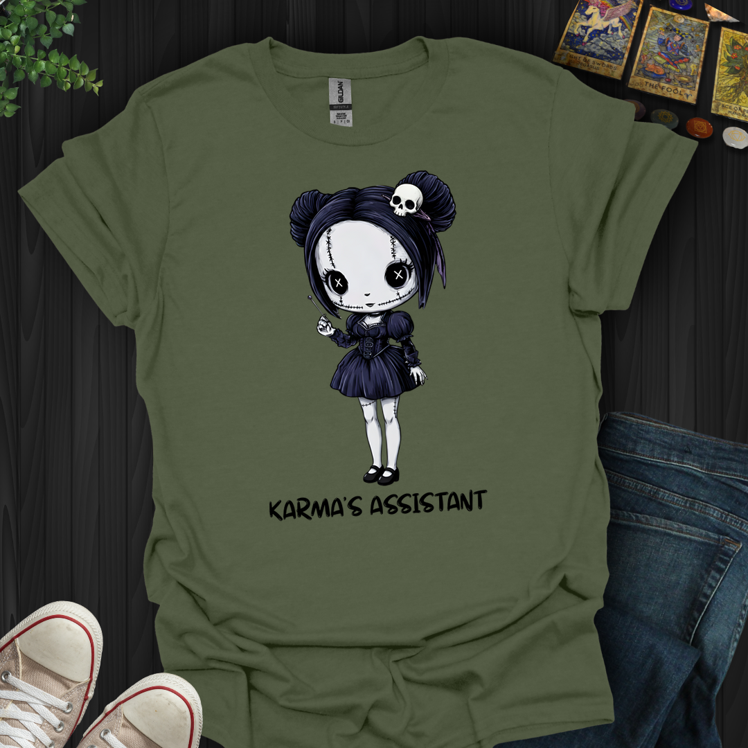 Karma's Assistant T-Shirt New