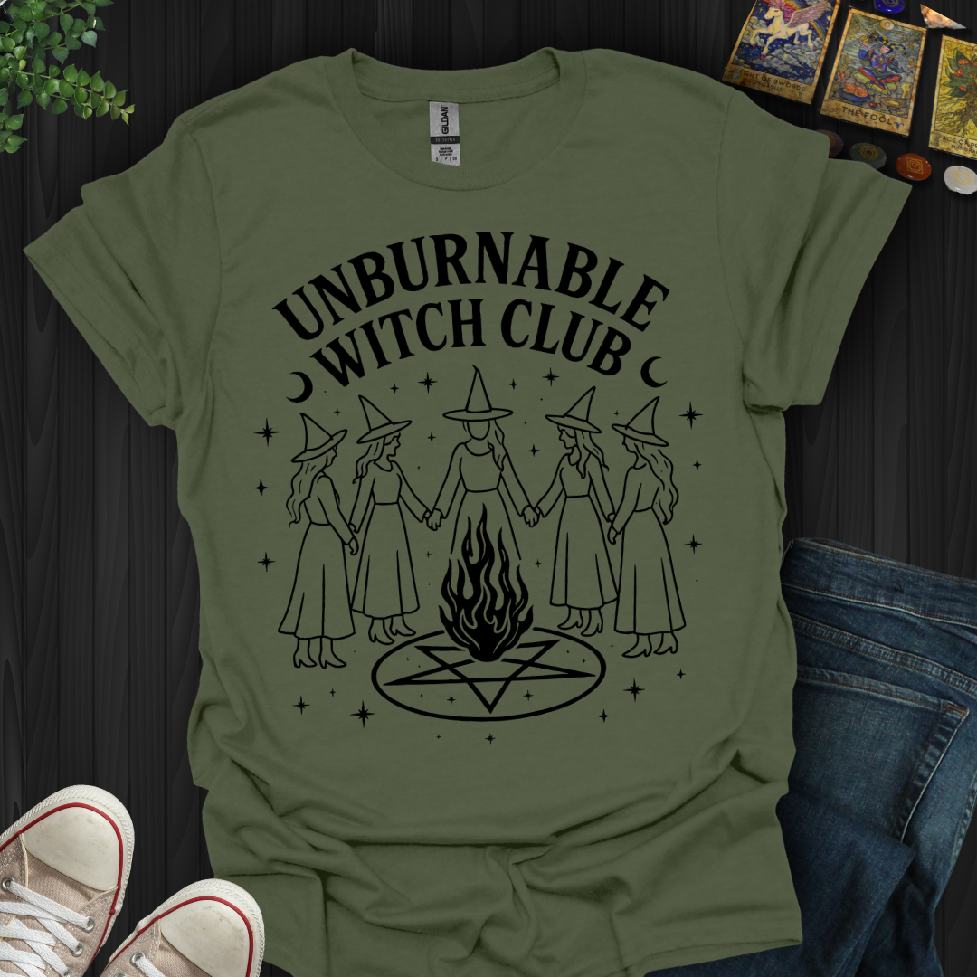 Unburnable Witch Club T-Shirt