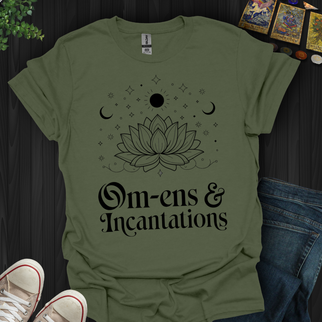 Om-ens and Incantations  T-Shirt