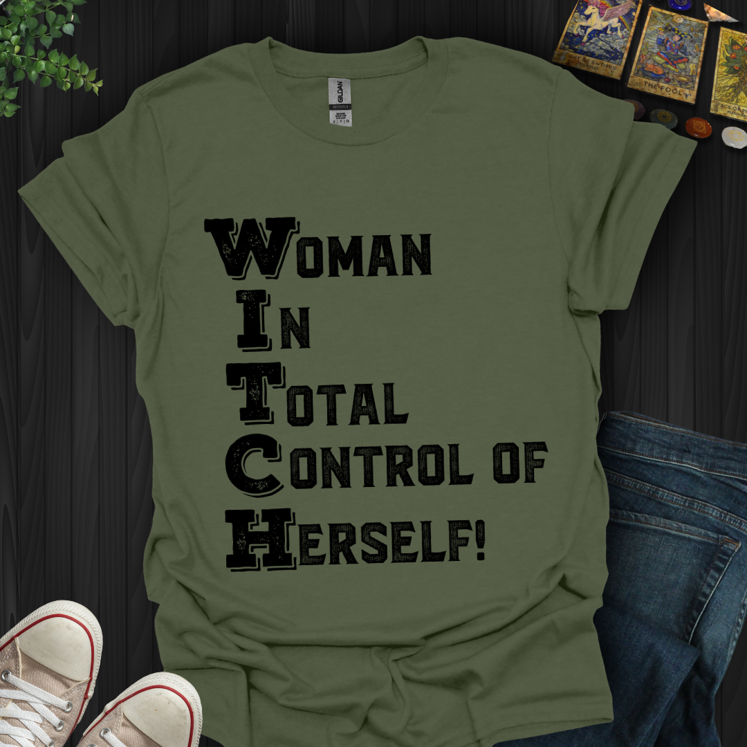 WITCH in Control T-Shirt