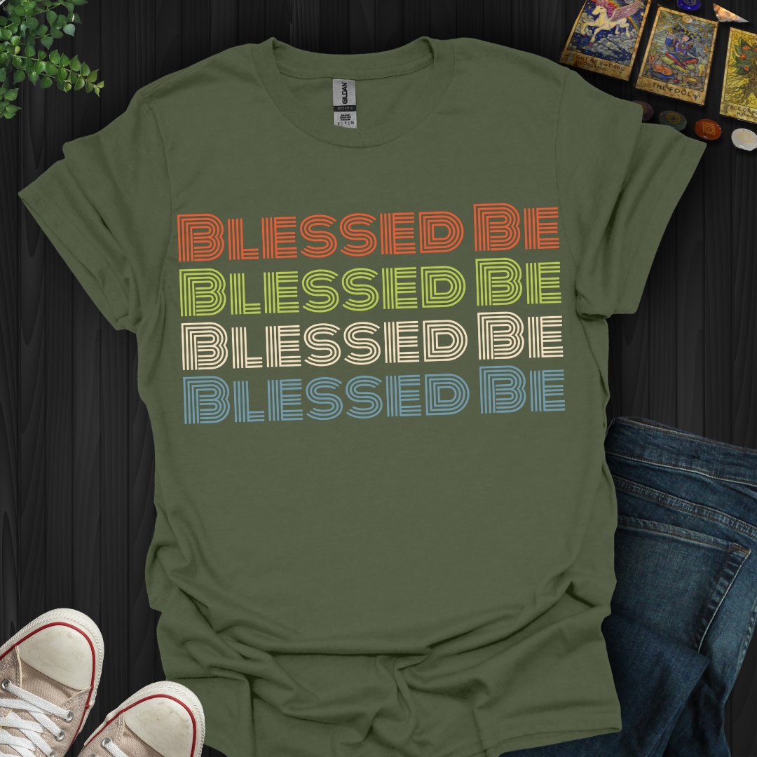 Blessed Be Retro T-Shirt