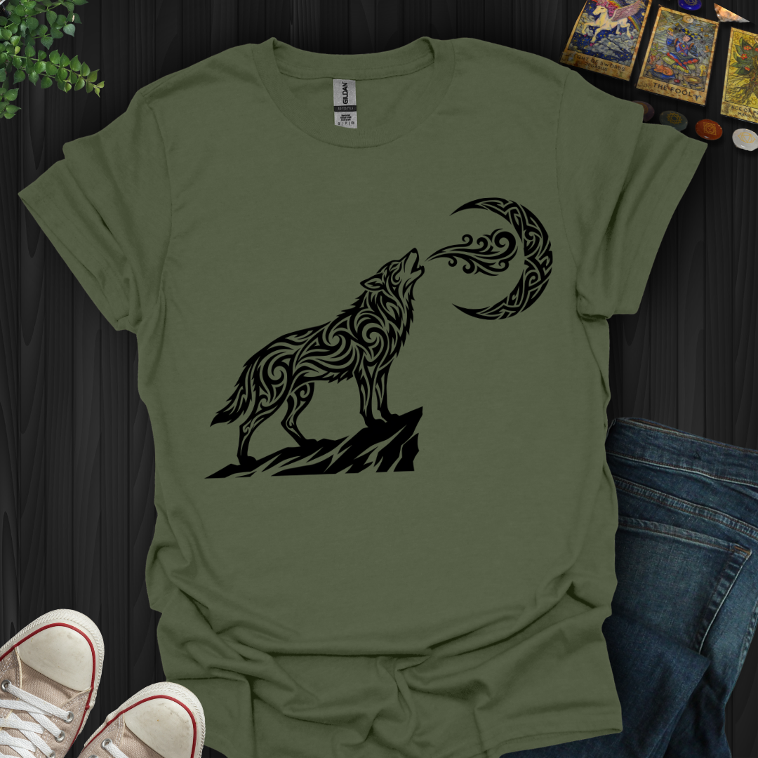 Tribal Wolf T-Shirt