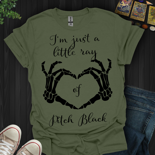 Little Ray Of Pitch Black (black) T-Shirt