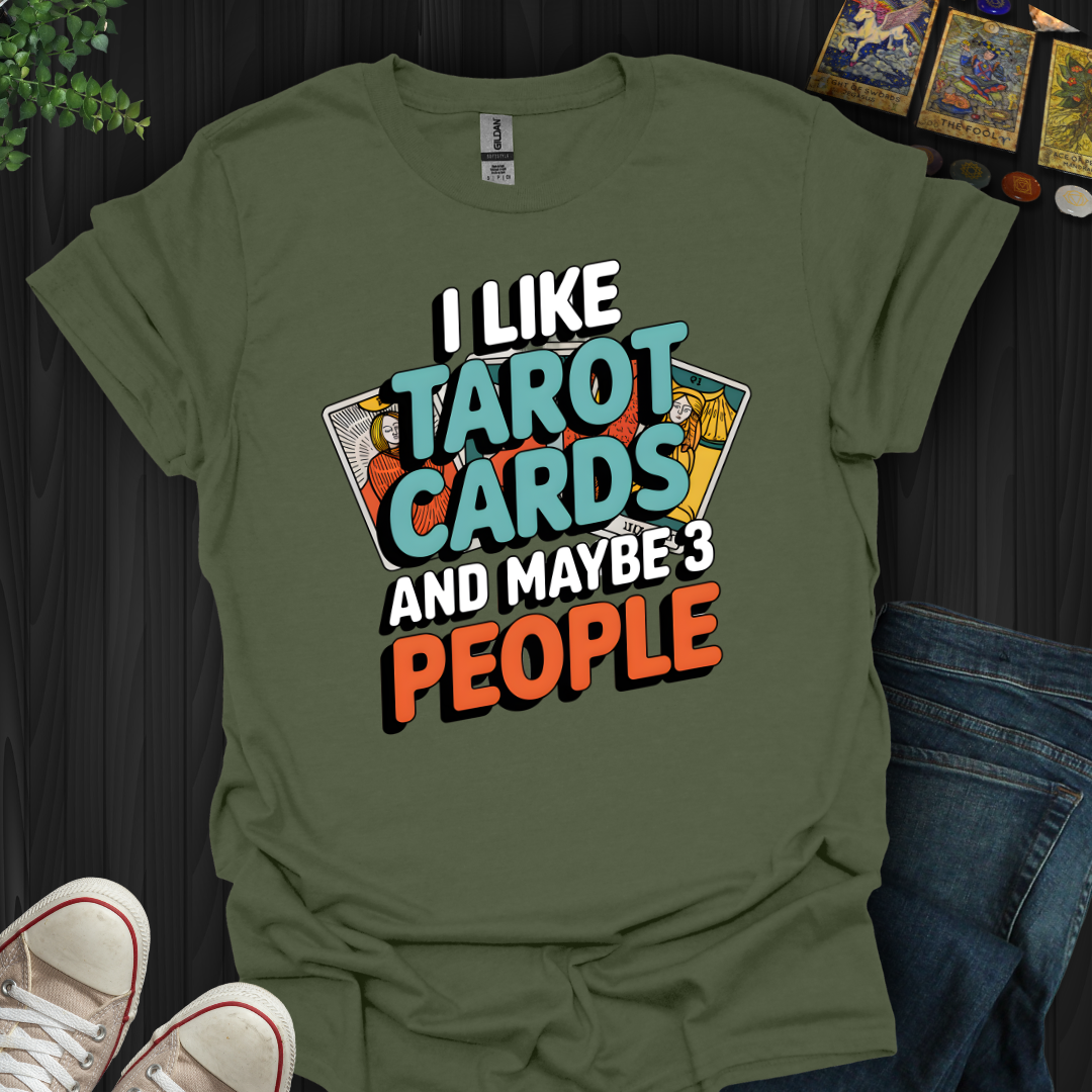 Tarot Over Tangled Drama T-Shirt