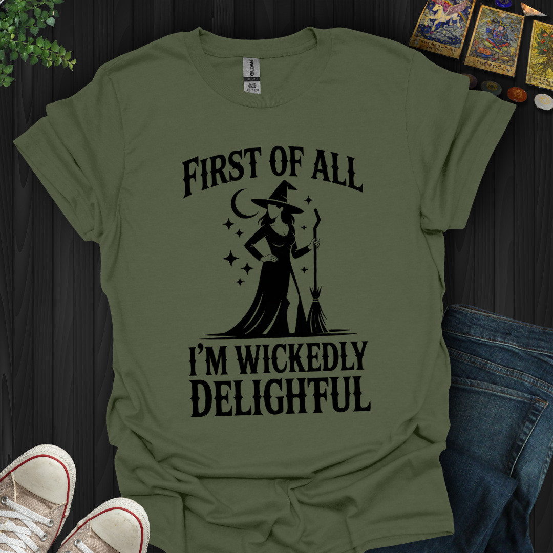 Wickedly Delightful Witch T-Shirt