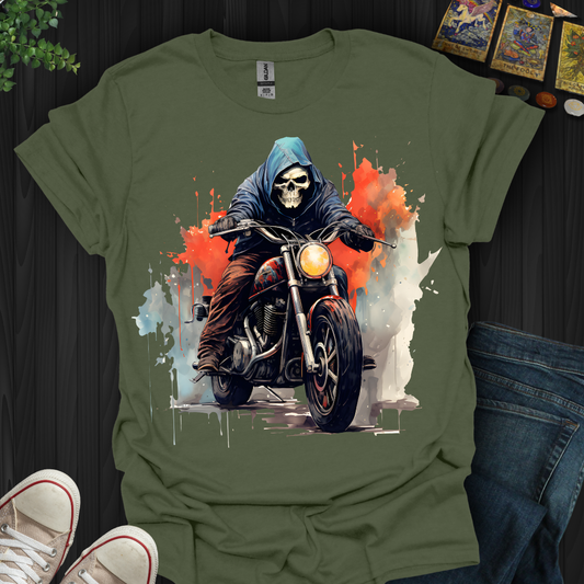Skeleton Motorcycle T-Shirt