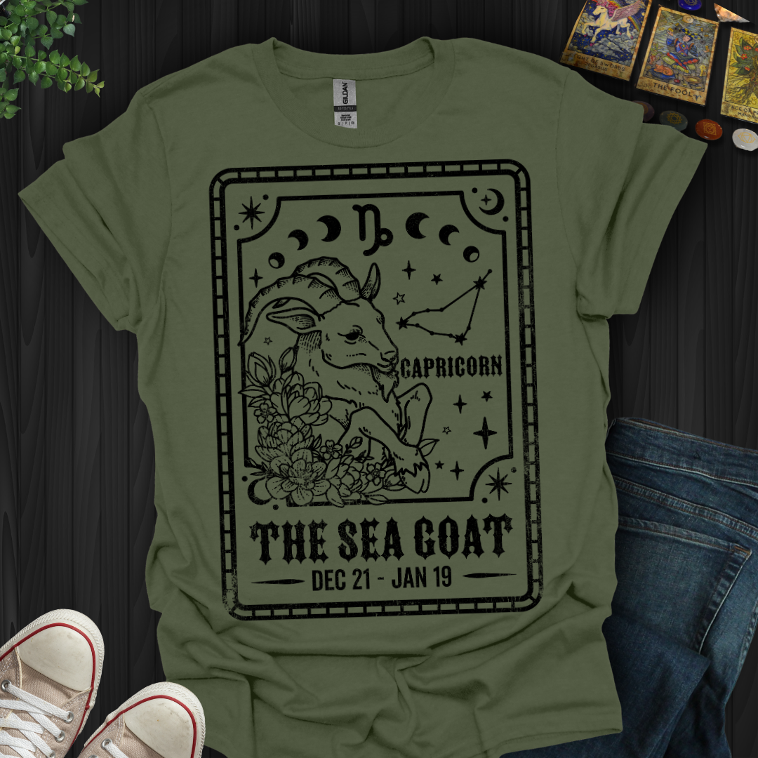 Capricorn: The Cosmic Climber T-Shirt