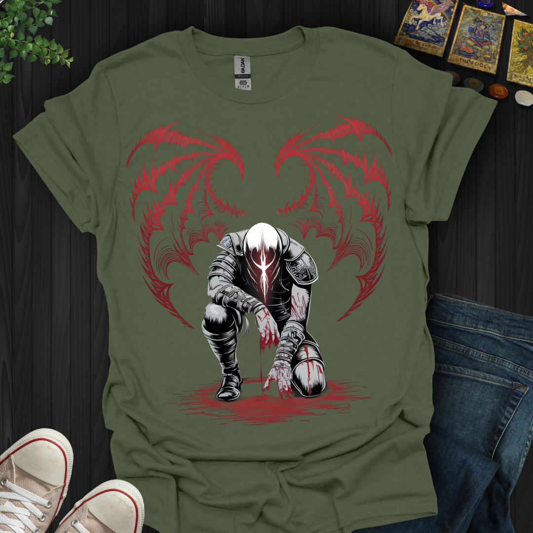 Fallen, Not Defeated – Lilith’s Warrior T-Shirt