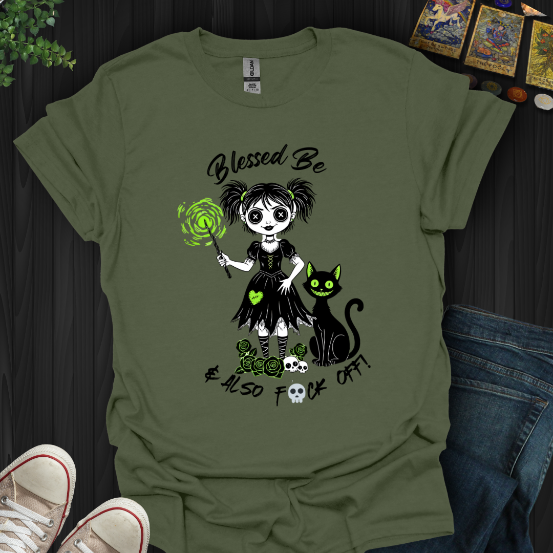 Blessed Be And F- Off  T-Shirt