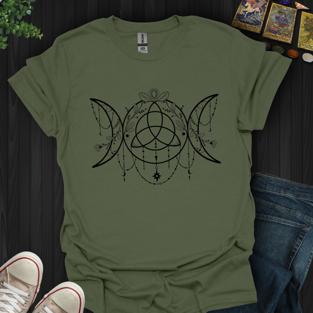 Sacred Triple Moon  T-Shirt