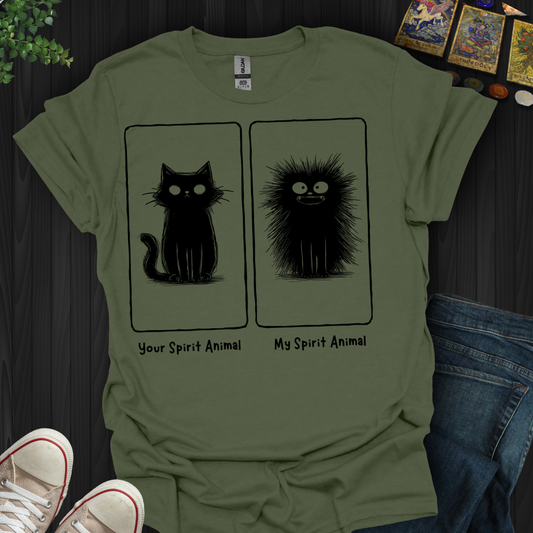 Your Spirit Animal vs. My Spirit Animal T-Shirt