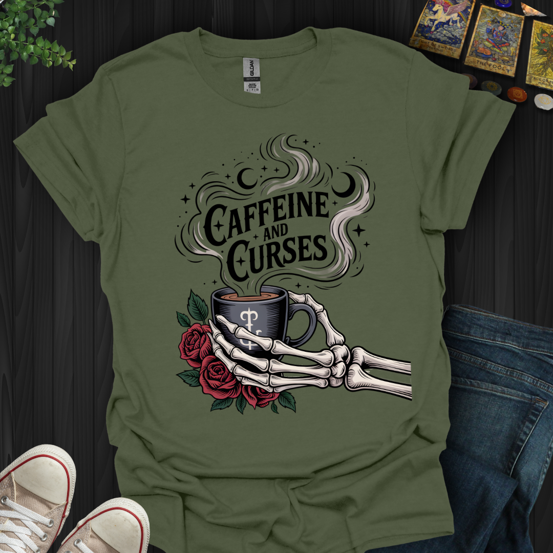 Caffeine and Curses T-Shirt