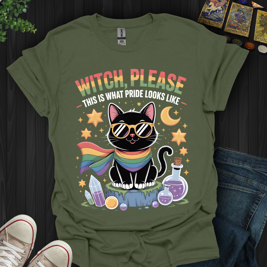 Pride Looks Purrfect On Me  T-Shirt