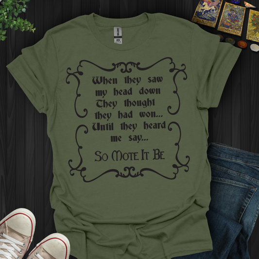 Resilience with a Spell T-Shirt