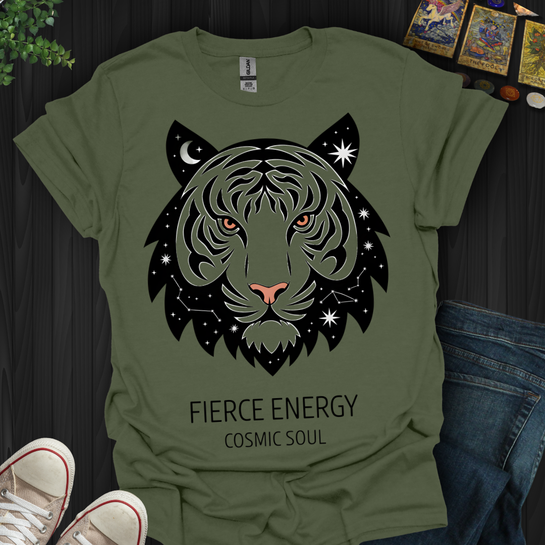 Cosmic Tiger Power T-Shirt