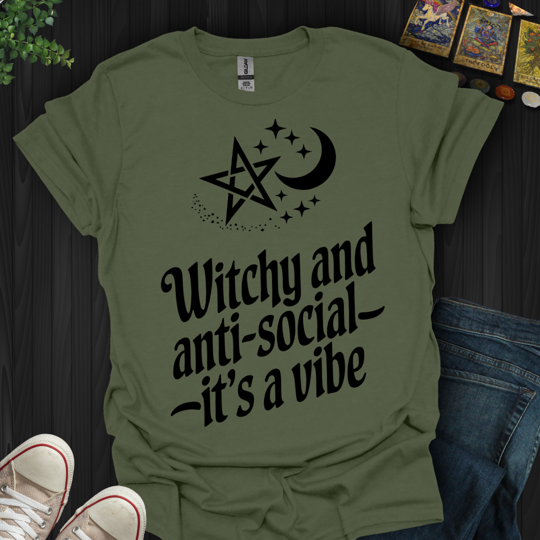 Witchy and Anti-Social T-Shirt