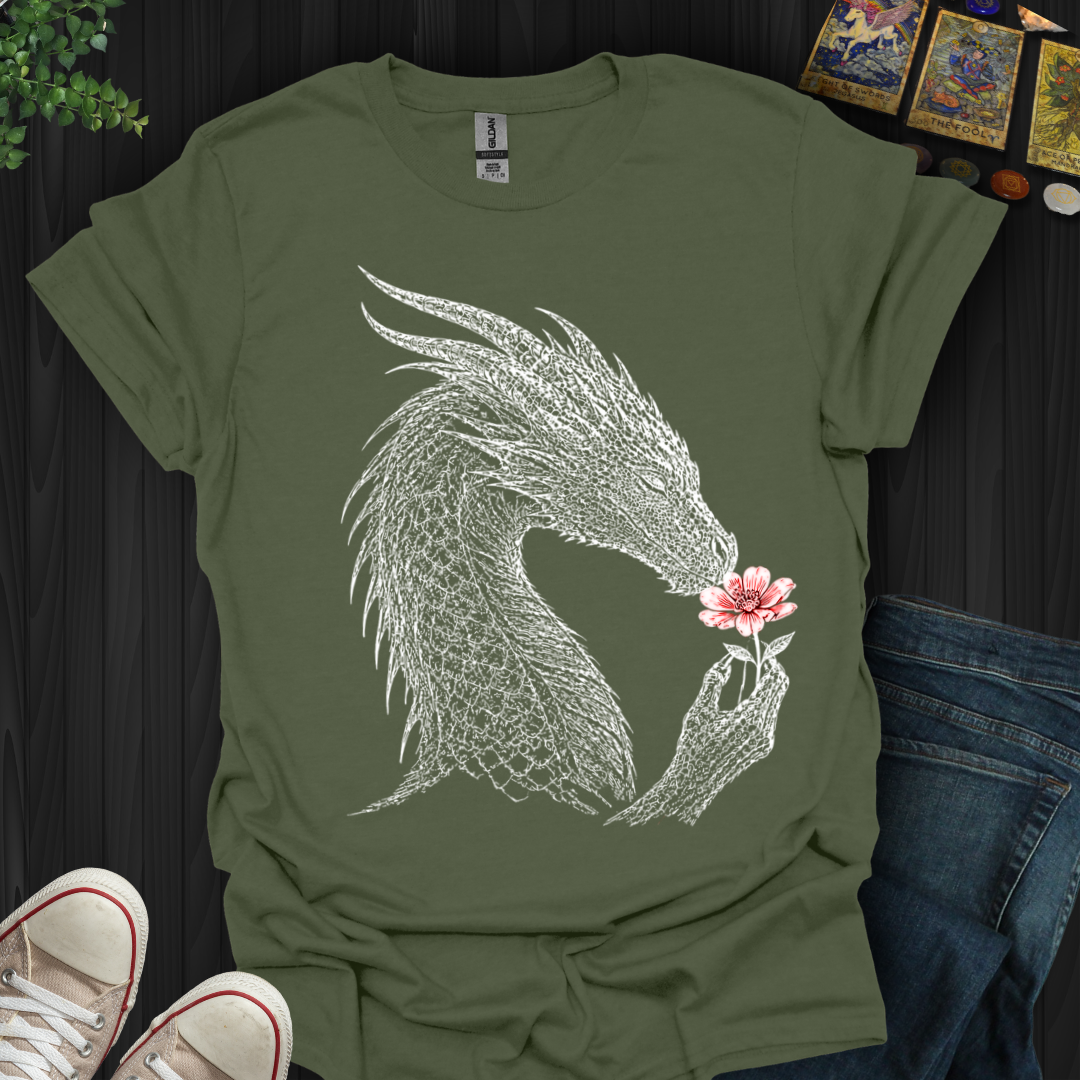 Dragon and Flower T-Shirt