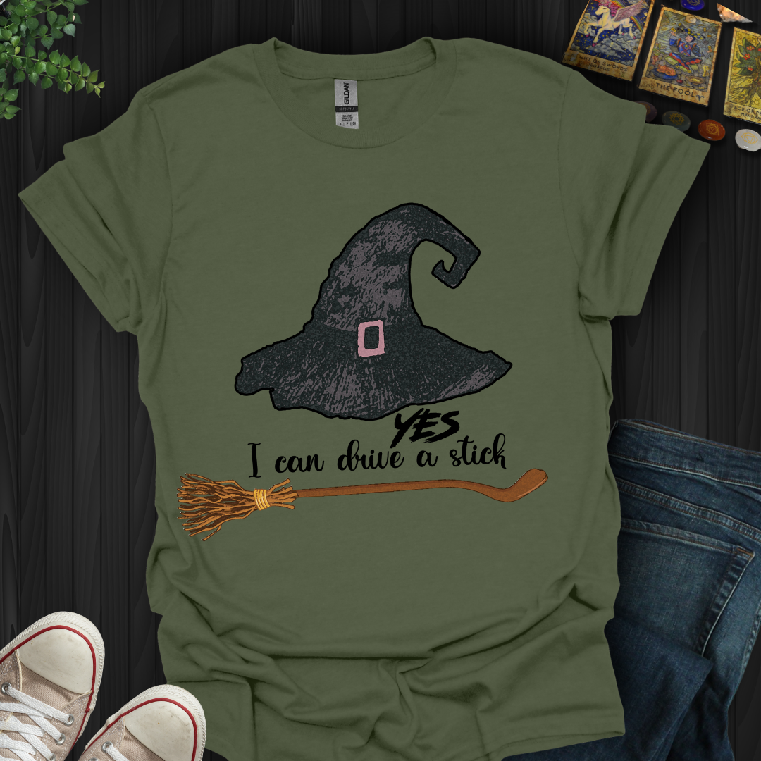 Yes I Can Drive A Stick T-Shirt