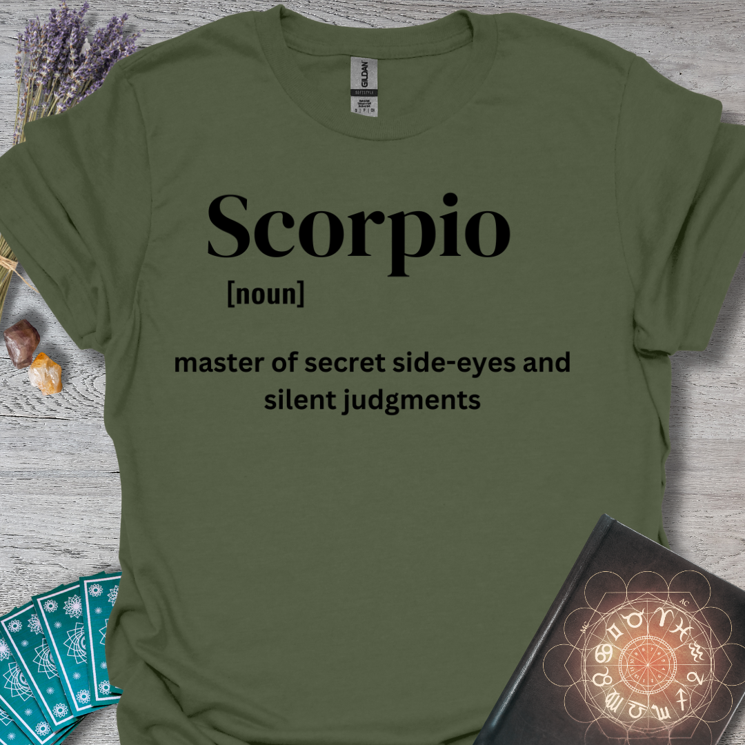 Scorpio Definition T-Shirt