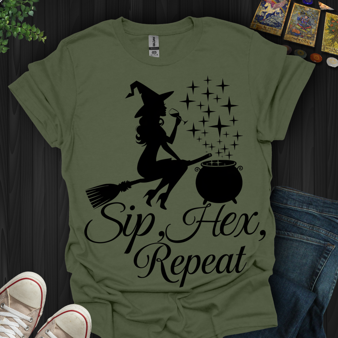 Sip,Hex, Repeat T-Shirt