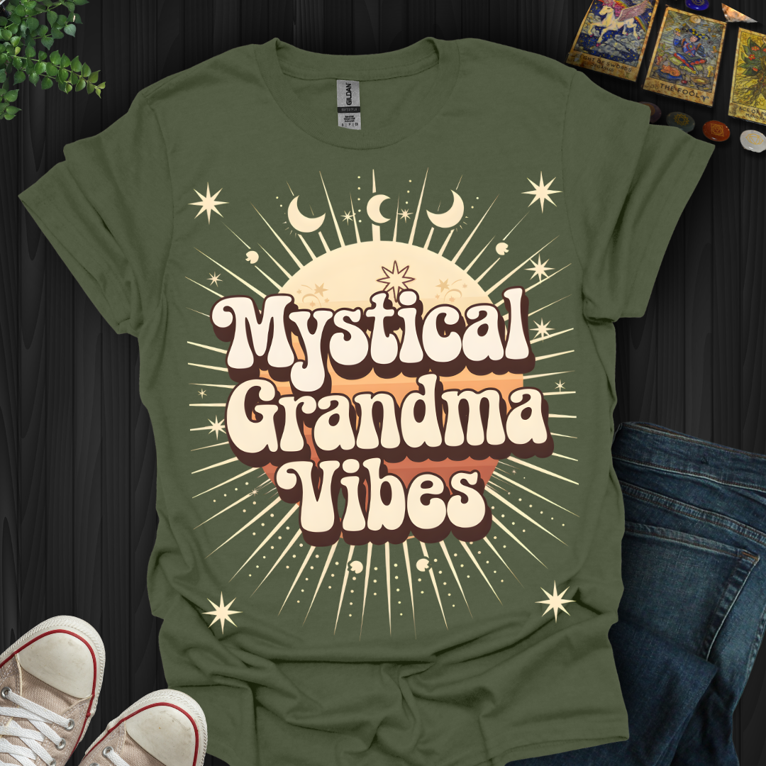 Mystical Grandma Vibes T-Shirt