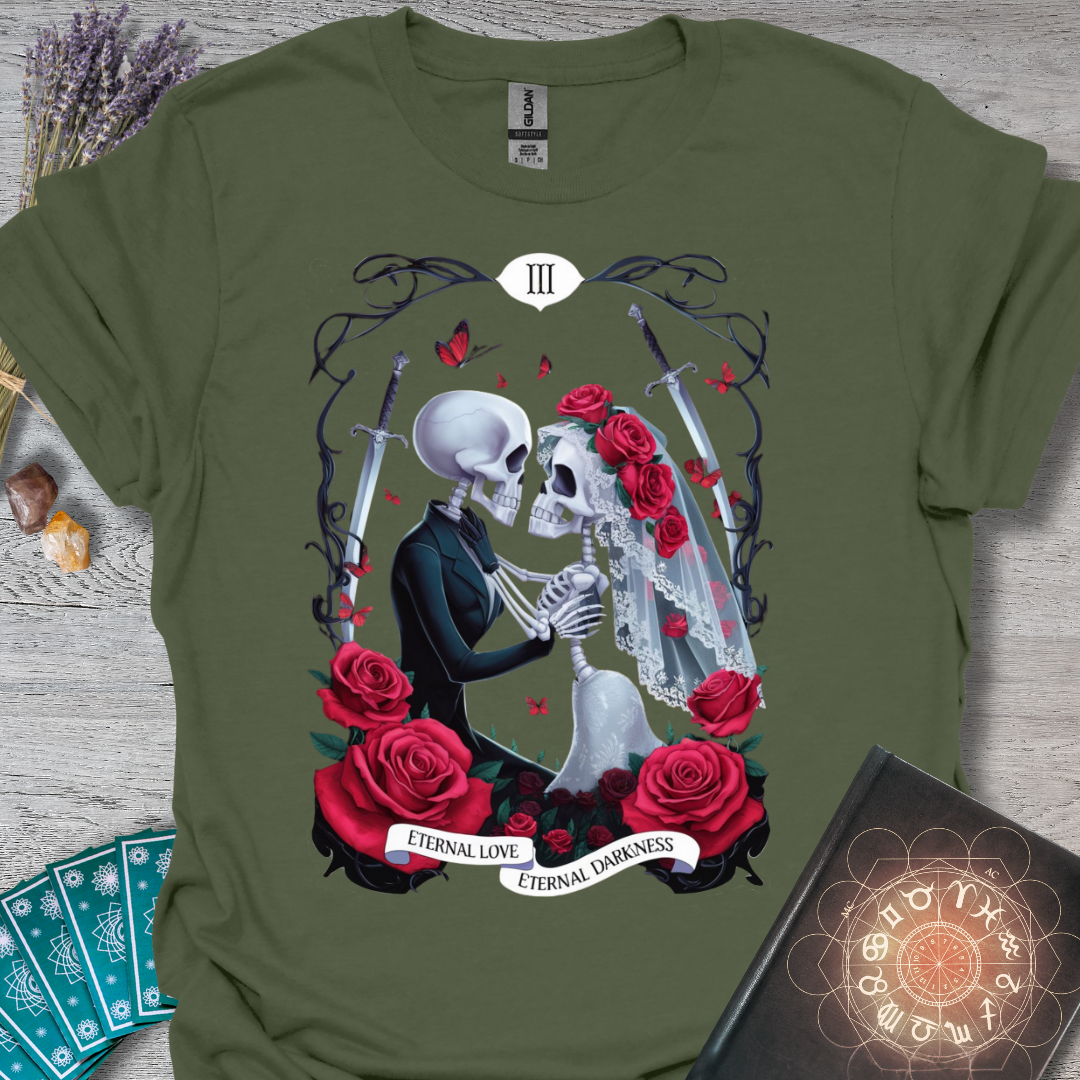 The Lover Of Shadows Tarot T-Shirt